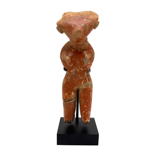 Wonderful Pre-Columbian Nayarit Chinesco "Type C" Female Figure, 200 B.C-300 A.D