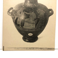 Set of 5 Antique Photogravure Postcards from National Archeological Museum at Athens