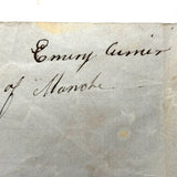 Ode to the Alphabet, Earlier 19th Century Manuscript Tribute to the Useful, Pleasant, and Ever-Unfolding A,B,C's