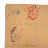 Monchromatic, Complementary, Triadic, Analogous, Deborah's  Mid Century Color Study