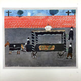 The Art of Children, Richard Ott, with Folio of 16 Loose Color Plates