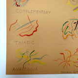 Monchromatic, Complementary, Triadic, Analogous, Deborah's  Mid Century Color Study