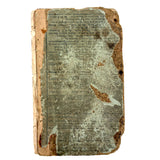 Hannah Reed's 1833 Emerson (Boston) Speller with Upside Down Covers and Delights Inside, Just As Found