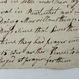 Woe Against "That Sodom of New England", Impassioned Second Great Awakening Era Letter from Free Will Baptist Leader Samuel Steere (RI) to Nephew James (NY)