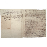 Woe Against "That Sodom of New England", Impassioned Second Great Awakening Era Letter from Free Will Baptist Leader Samuel Steere (RI) to Nephew James (NY)