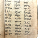 Hannah Reed's 1833 Emerson (Boston) Speller with Upside Down Covers and Delights Inside, Just As Found