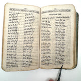 Hannah Reed's 1833 Emerson (Boston) Speller with Upside Down Covers and Delights Inside, Just As Found