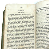 Hannah Reed's 1833 Emerson (Boston) Speller with Upside Down Covers and Delights Inside, Just As Found