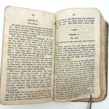 Hannah Reed's 1833 Emerson (Boston) Speller with Upside Down Covers and Delights Inside, Just As Found