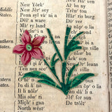 Hannah Reed's 1833 Emerson (Boston) Speller with Upside Down Covers and Delights Inside, Just As Found