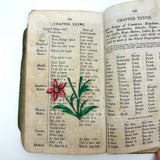 Hannah Reed's 1833 Emerson (Boston) Speller with Upside Down Covers and Delights Inside, Just As Found