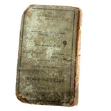 Hannah Reed's 1833 Emerson (Boston) Speller with Upside Down Covers and Delights Inside, Just As Found