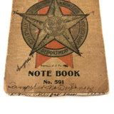 Eleanor Rees's 1923 Camp Notebook with Very Excellent Lists