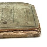 Hannah Reed's 1833 Emerson (Boston) Speller with Upside Down Covers and Delights Inside, Just As Found