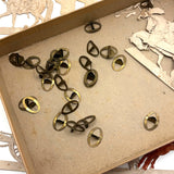 Scarce Werner & Schuman German Embossed Die-Cut Soldiers Set with Stands, Late 19th Century