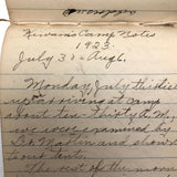 Eleanor Rees's 1923 Camp Notebook with Very Excellent Lists