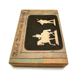 Scarce Werner & Schuman German Embossed Die-Cut Soldiers Set with Stands, Late 19th Century