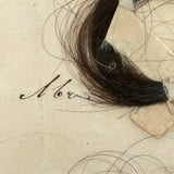 Sister Mary's Hair and More, Group of Five Victorian Hair Locks with Names