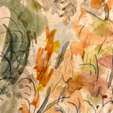 Adelaide Lawson Wood (American, 1889-1986) Expressionistic Watercolor Landscape, c. 1930s