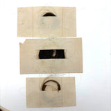Sister Mary's Hair and More, Group of Five Victorian Hair Locks with Names