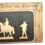 Scarce Werner & Schuman German Embossed Die-Cut Soldiers Set with Stands, Late 19th Century