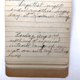 Eleanor Rees's 1923 Camp Notebook with Very Excellent Lists