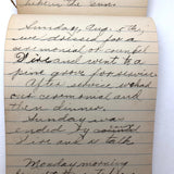 Eleanor Rees's 1923 Camp Notebook with Very Excellent Lists