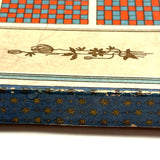 Scarce Antique German Froebel Kindergarten Paper Plaiting Kit, Full