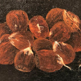 Lovely and Unusual Late 19th C. Chestnuts Still Life