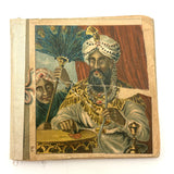 Early (c. 1890s) Richter Anchor Stone Tangram Puzzle with Beautiful Original Designs Booklet