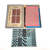 Scarce Antique German Froebel Kindergarten Paper Plaiting Kit, Full