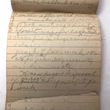 Eleanor Rees's 1923 Camp Notebook with Very Excellent Lists