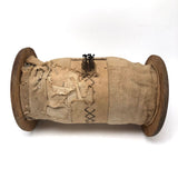 Antique Lacemaking Spools with Cards and Bobbins