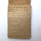 Eleanor Rees's 1923 Camp Notebook with Very Excellent Lists