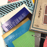 Scarce Antique German Froebel Kindergarten Paper Plaiting Kit, Full