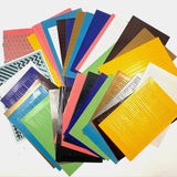 Scarce Antique German Froebel Kindergarten Paper Plaiting Kit, Full