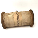 Antique Lacemaking Spools with Cards and Bobbins