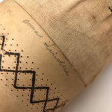 Antique Lacemaking Spools with Cards and Bobbins