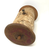 Antique Lacemaking Spools with Cards and Bobbins