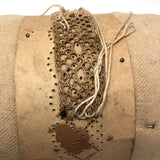 Antique Lacemaking Spools with Cards and Bobbins