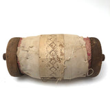 Antique Lacemaking Spools with Cards and Bobbins