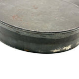 SOLD Lovely, (Very Tightly) Graduated Antique Set of Scalloped Edge Biscuit Cutters in Original Soldered, Domed Case