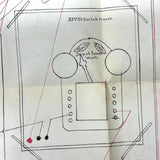 NYC Train Conductor Ezra Myers'  1881  Manuscript Notebook Diagramming Elevated "WO" Train Signals, Switches, etc.