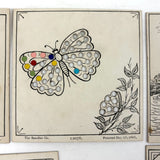 Magic Dots for Little Tots, 1907, The Spaulbar Co., Rhode Island, Six Card Set