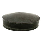 SOLD Lovely, (Very Tightly) Graduated Antique Set of Scalloped Edge Biscuit Cutters in Original Soldered, Domed Case