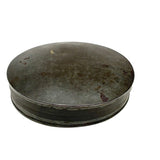 SOLD Lovely, (Very Tightly) Graduated Antique Set of Scalloped Edge Biscuit Cutters in Original Soldered, Domed Case
