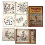 Magic Dots for Little Tots, 1907, The Spaulbar Co., Rhode Island, Six Card Set