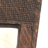 Early (1600-1700s) Carved Navigational Sextant Component with Angles and Monogram