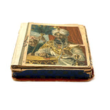 Early (c. 1890s) Richter Anchor Stone Tangram Puzzle with Beautiful Original Designs Booklet