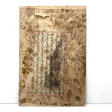 SOLD Lovers Out Hunting on Horseback, Indo-Persian Miniature Painting on Manuscript Page